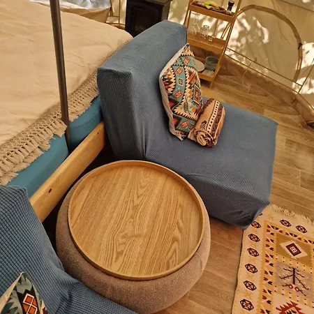 Luksusowy namiot Glamping Lesny Duch