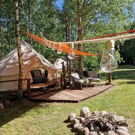 Роскошный шатер Glamping Lesny Duch Штола