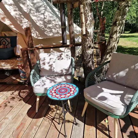 Glamping Lesny Duch Роскошный шатер Штола