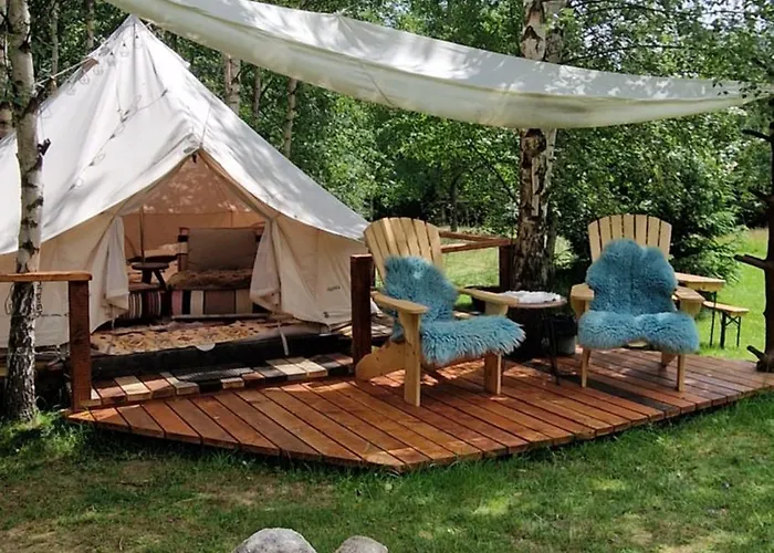 Luxuszelt Glamping Lesny Duch *